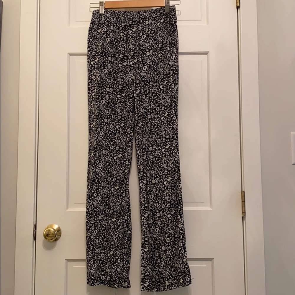Flowy Floral Pants